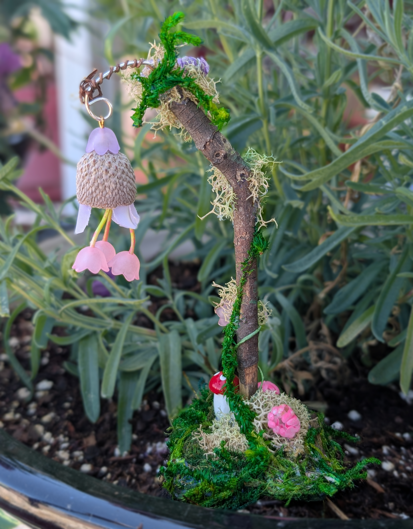 Miniature Woodland Fairy Lamp